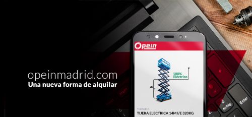 www.opeinmadrid.com. La nueva forma de alquilar máquina y herramientas