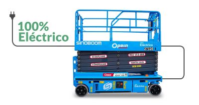 Tijera electrica 10m int 230kg