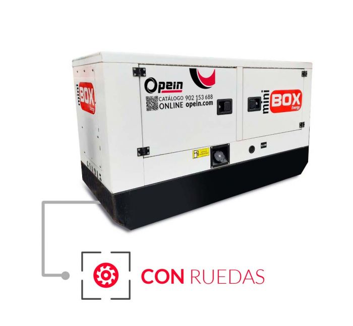 Opein | Alquiler y venta de grupo electrógeno diésel, monofásico, 12 kva y motor Deutz en Canarias, Madrid y Marruecos.