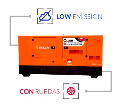 Grupo 100kva insonorizado