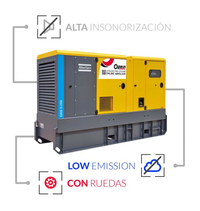Grupo 250kva ec+sincronismo