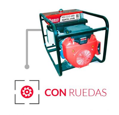 Grupo 8kva gasolina 400-230v