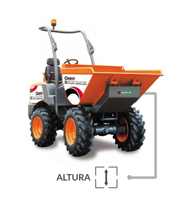 DUMPER ART.ALTU.4x4 1500KG 