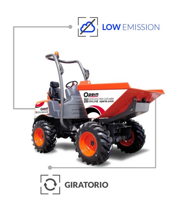 DUMPER ART.GIRA.4X4 1500KG STV