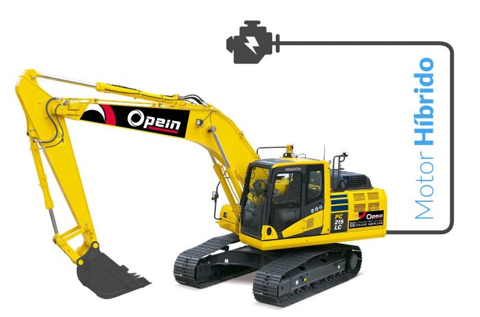 EXCAVADORA 23,0T HYBRID ACERO