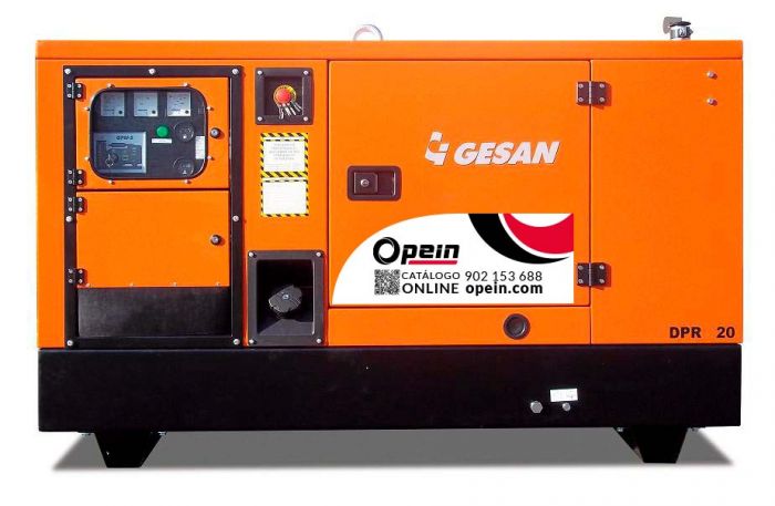 Opein | Alquiler y venta de grupo electrógeno diésel 45 kva, motor Kubota de bajo consumo e insonorizado en Canarias, Madrid y Marruecos.