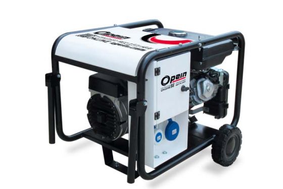 Opein | Alquiler y venta de grupo electrógeno gasolina, monofásico, 6 kva y motor Honda en Canarias, Madrid y Marruecos.