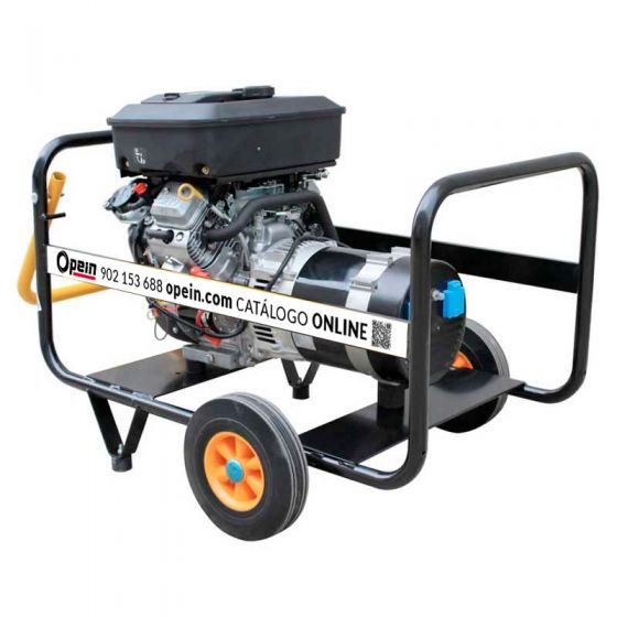 Opein | Alquiler y venta de grupo electrógeno gasolina, monofásico, 10 kva y motor Cummins en Canarias, Madrid y Marruecos.