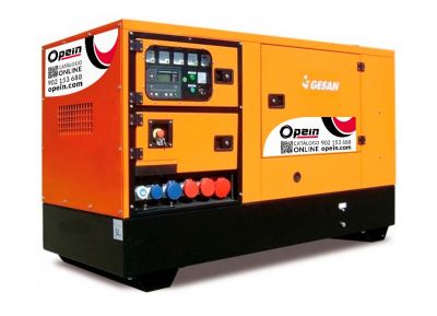 Opein | Alquiler y venta de generador eléctrico diésel 60 kva, motor Kubota de bajo consumo e insonorizado en Canarias, Madrid y Marruecos.