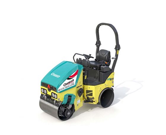 Opein | Alquiler y venta de rodillo compactador tándem Ammann 1700kg en Canarias, Madrid y Marruecos.