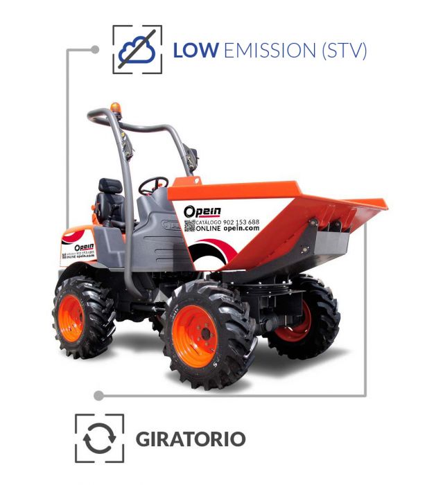 DUMPER ART.GIRA.4X4 1500KG STV