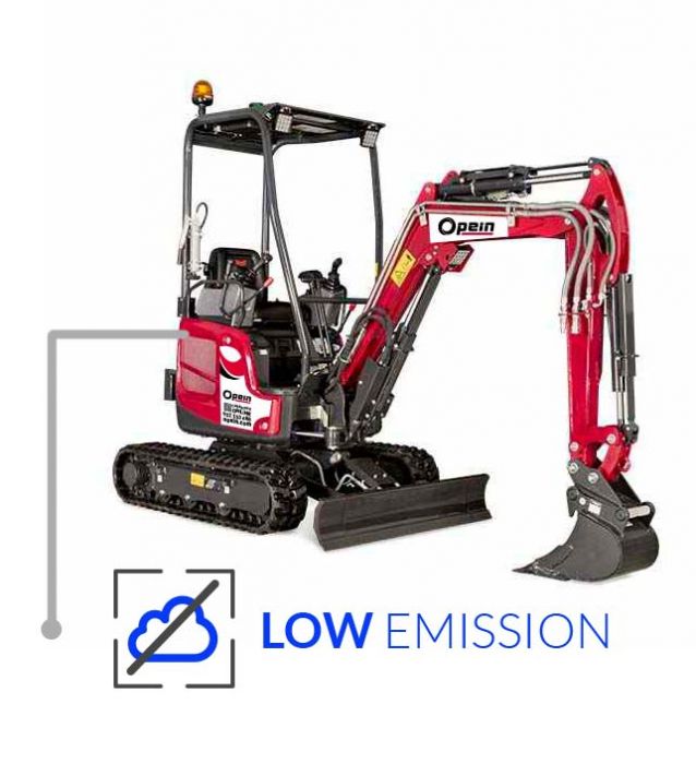 MINIEXCAVADORA 1,8T YANMAR STV