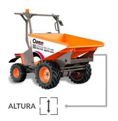 DUMPER RIG.ALTURA 4x2 1500KG