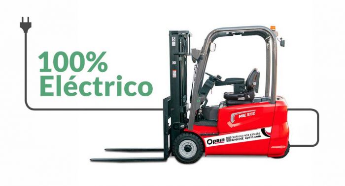 Opein | Alquiler y venta de Carretilla elevadora industrial eléctrica Manitou ME316 1,6T sin matriculación en Canarias y Marruecos.