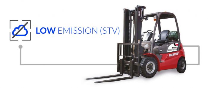Opein | Alquiler y venta de Carretilla elevadora industrial diésel Manitou MI30D 3,0T con matriculación en Madrid