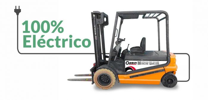 Opein | Alquiler y venta de Carretilla elevadora industrial eléctrica Still R60-45 4,5T sin matriculación en Canarias, Madrid y Marruecos.