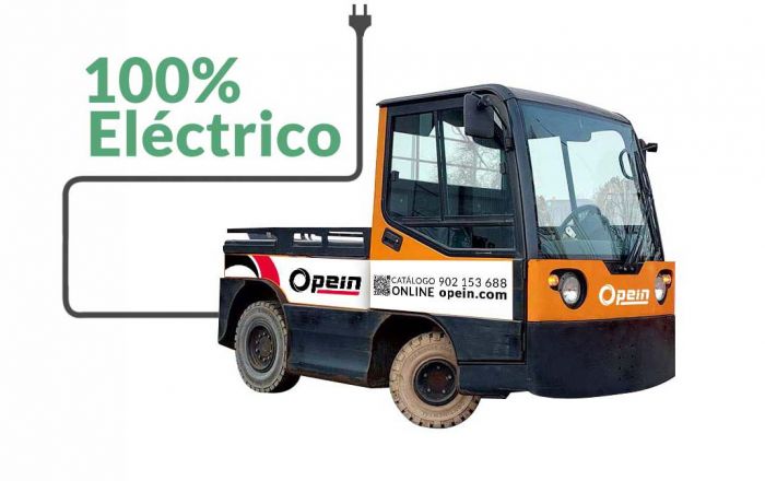 Opein | Alquiler y venta de Tractor eléctrico Still R07-25 en Gran Canaria, Tenerife, Fuerteventura, Lanzarote, La Gomera, La Palma y Marruecos.