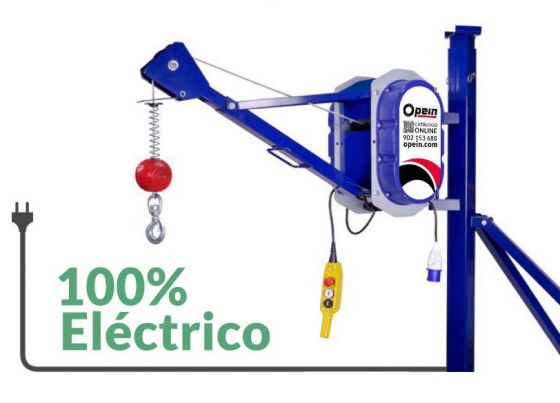 Opein | Alquiler y venta de Polipasto Preme 300kg 270 grados en Gran Canaria, Tenerife, Fuerteventura, Lanzarote, La Gomera, La Palma y Marruecos.