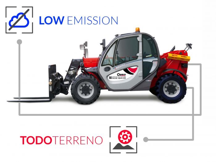 Opein | Alquiler y venta de Manipulador telescópico Manitou MT 625 H Confort 6M con matriculación en Madrid, Canarias y Marruecos.