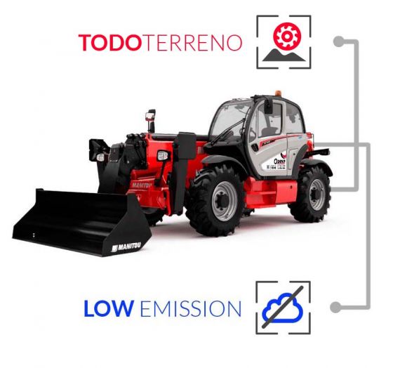 Opein | Alquiler y venta de Manipulador telescópico Manitou MT 1335 13M con matriculación en Canarias, Madrid y Marruecos.