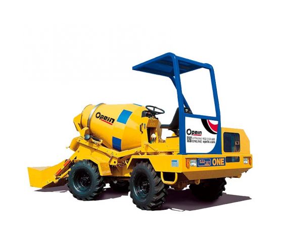 Opein | Alquiler y venta de autohormigonera Carmix One 1M3 C-M en Canarias, Madrid y Marruecos.