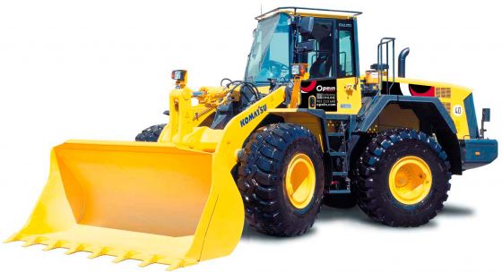 Opein | Alquiler y venta de cargadora articulada Komatsu WA380 3,8M3 6T S-M en Canarias, Madrid y Marruecos.