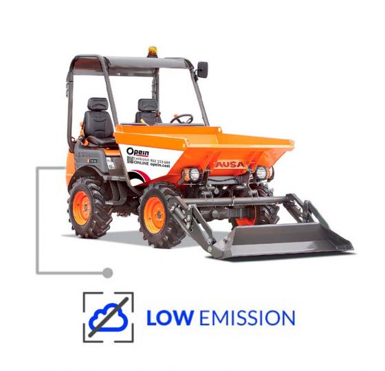 Opein | Alquiler y venta de dumper autocargable Ausa D201RHS 2000KG STV en Canarias, Madrid y Marruecos.