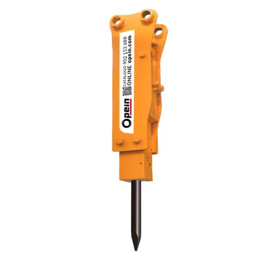 Opein | Alquiler y venta de martillo hidráulico DA 06V 1,0T para excavadora en Canarias, Madrid y Marruecos.