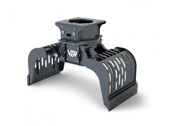 Opein | Alquiler y venta de pinza-pala para manipulación y demolición VTN MD-65 en Canarias, Madrid y Marruecos.