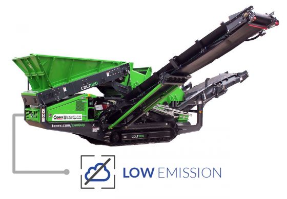 Opein | Alquiler y venta de cribadora móvil para reciclaje Terex Colt 800 en Canarias, Madrid y Marruecos.