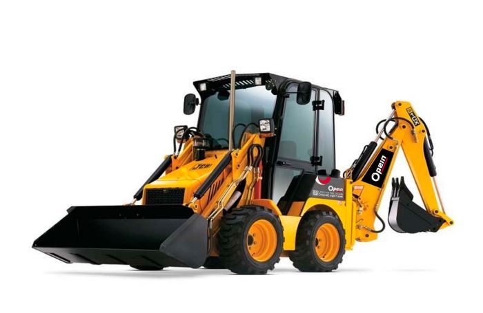 Opein | Alquiler y venta de mini-retrocargadora JCB 1CXWS 0,36M3 C-M en Canarias, Madrid y Marruecos.