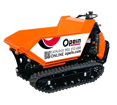 Opein | Alquiler y venta de minidumper orugas Neipo 500kg de carga en Canarias, Madrid y Marruecos.