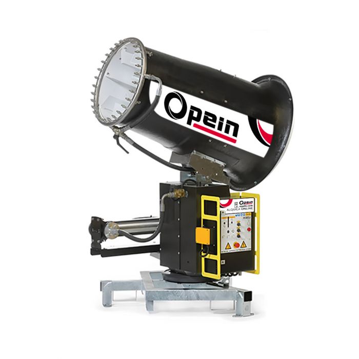 Opein | Alquiler y venta de cañón nebulizador trifásico 60 metros en Canarias, Madrid y Marruecos.