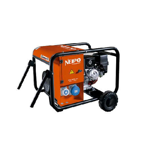 Opein | Alquiler y venta de grupo electrógeno gasolina, monofásico, 5 kva y motor Volvo en Canarias, Madrid y Marruecos.