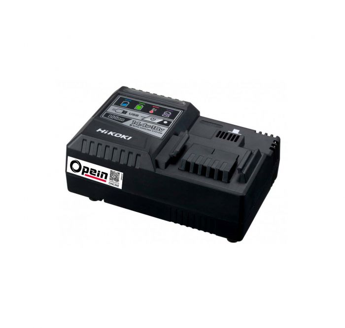 Opein | Alquiler y venta de cargador de batería mv3618 8a para martillo Hikoki en Canarias, Madrid y Marruecos.
