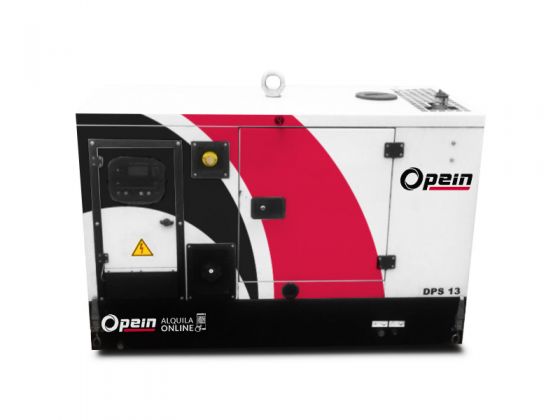 Opein | Alquiler y venta de grupo electrógeno diésel, trifásico, 13 kva y motor Kubota de bajo consumo en Canarias, Madrid y Marruecos.
