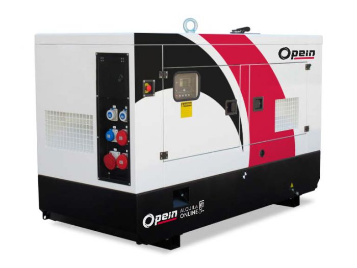 Opein | Alquiler y venta de grupo electrógeno diésel 60 kva y motor Kubota de bajo consumo en Canarias, Madrid y Marruecos.