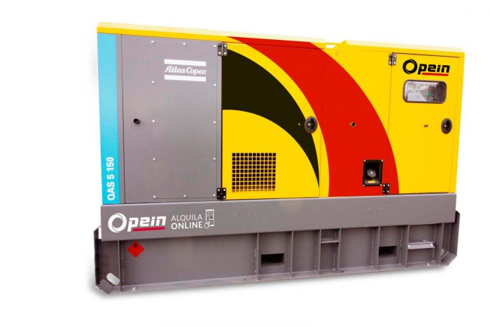Opein | Alquiler y venta de grupo electrógeno diésel 150 kva, motor Perkins de bajo consumo y silencioso en Canarias, Madrid y Marruecos.