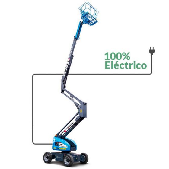 Opein | Alquiler y venta de Plataforma articulada electrica todoterreno 4x4 sinoboom matriculación en Canarias, Madrid y Marruecos.