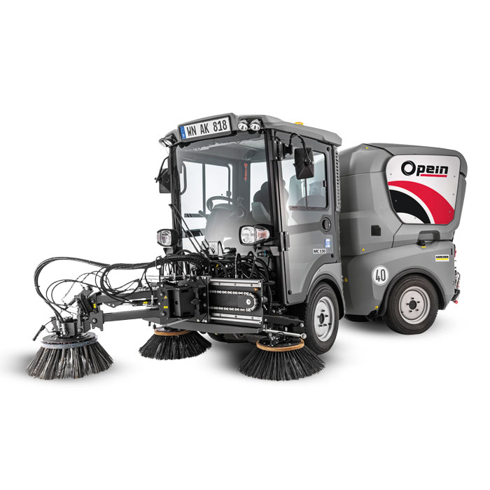 Opein | Alquiler y venta de barredora vial diésel Barredora diésel, 2600 mm y Depósito de 1300 l. Canarias, Madrid
