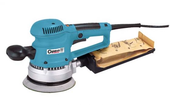 Opein | Alquiler y venta de lijadora roto-orbital Makita bo6030 150mm en Canarias, Madrid y Marruecos.