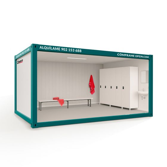 Opein | Alquiler y venta de taquillas, vestuarios o camerinos modulares en Canarias, Madrid y Marruecos con la mejor calidad precio.