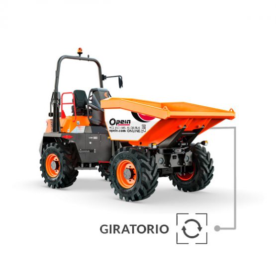 DUMPER 6000 KG GIRATORIO