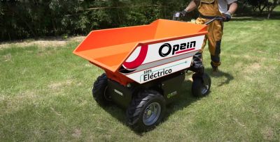 Opein | Alquiler y venta de minidumper eléctrico Neipo E50 500kg y 48v en Canarias, Madrid y Marruecos.