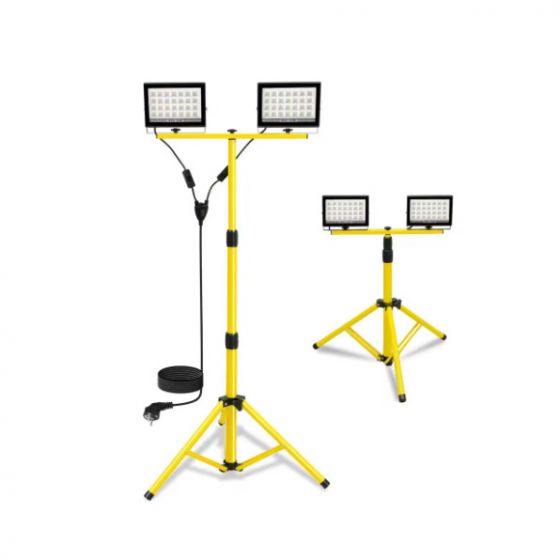 Opein | Alquiler y venta de lámpara de trabajo telescópica en Canarias, Madrid y Marruecos.