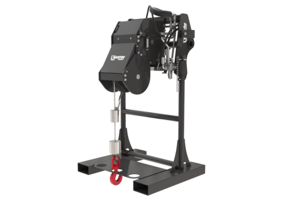 Opein | Alquiler y venta de cabestrante hidráulico MRT 2145 con matriculación en Canarias, Madrid y Marruecos.