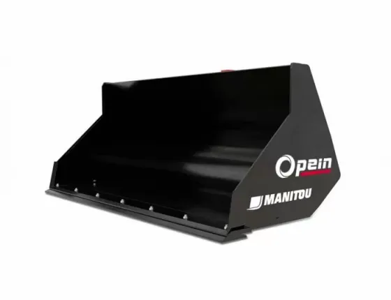Opein | Alquiler y venta de cuchara recogida 1850mm 730l manipulador 6m en Canarias y Madrid.