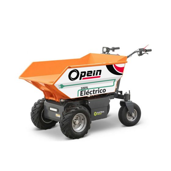 Opein | Alquiler y venta de minidumper eléctrico 500kg 3R en Canarias, Madrid y Marruecos.