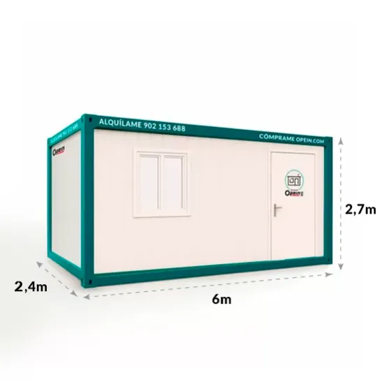 Opein | Alquiler y venta de Casetas de Obra en Canarias Y Madrid con la mejor calidad precio.
