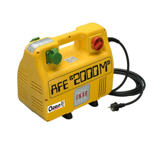 Opein | Alquiler y venta de convertidor eléctrico alta frecuencia para vibrador de hormigón 230v en Canarias, Madrid y Marruecos.